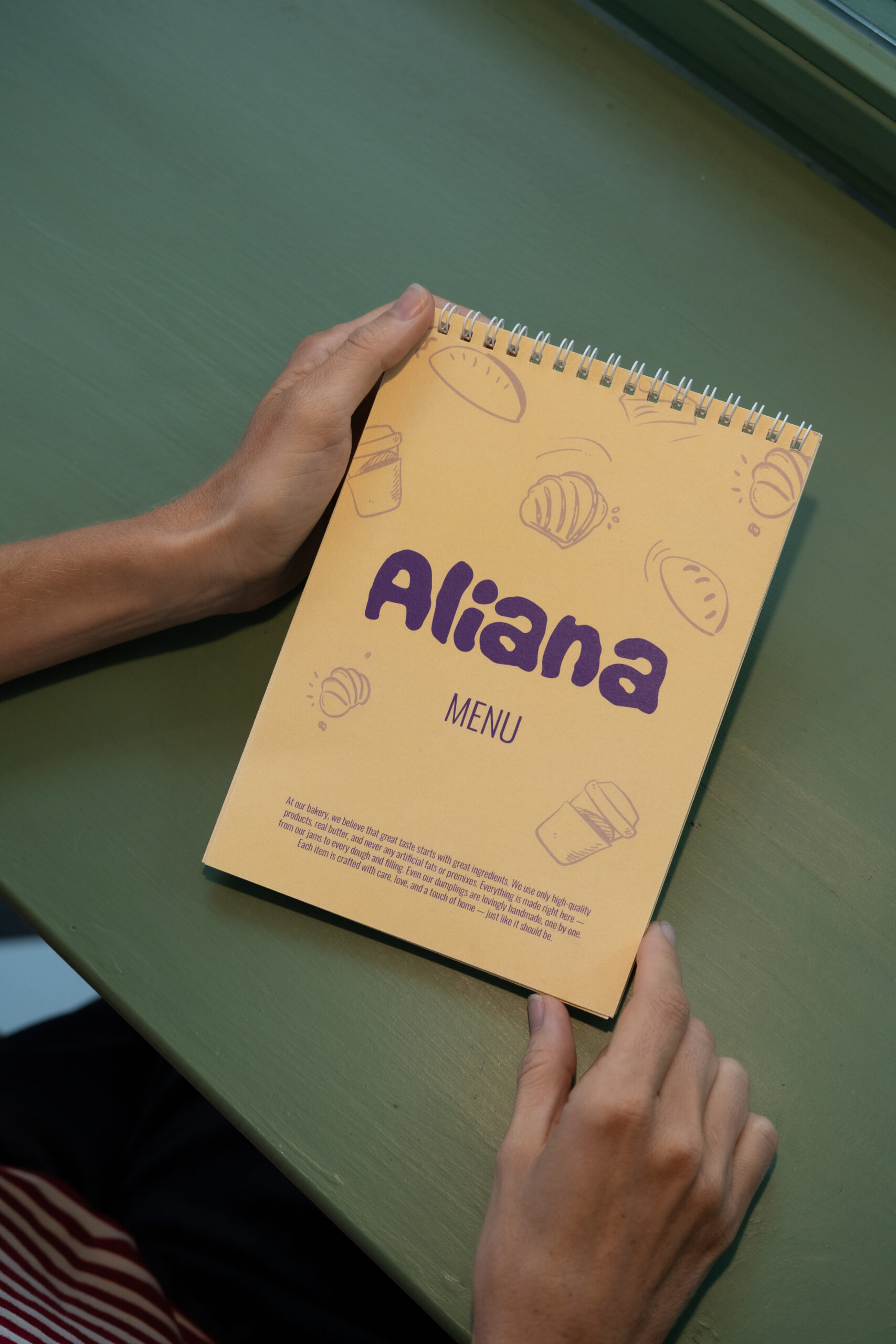 Menu Aliana Cafe & Bakery